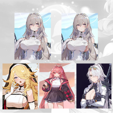 Asia| Sereniel + Sereniel + Aureia + Mei Lin + Nine + Random 4-star character|Fast delivery