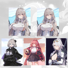 Asia| Sereniel + Sereniel + Renoa + Mei Lin + Nine + Random 4-star character|Fast delivery