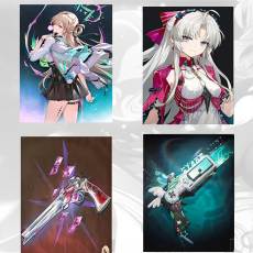 Asia|Lynae + Carlotta + Carlotta Weapon + Lynae Weapon | Random 4 stars |Fast delivery