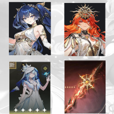 Asia|iuno + Augusta + The Shorekeeper + Augusta Weapon | Random 4 stars |Fast delivery