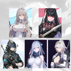Asia| Sereniel + Rin + Luke + Narja + Nine + Random 4-star character|Fast delivery