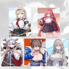 Asia| Haru + Mei Lin + Khalipe + Yuki + Sereniel + Random 4-star character|Fast delivery