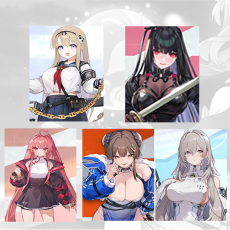 Asia| Haru + Rin + Mei Lin + Yuki + Sereniel + Random 4-star character|Fast delivery