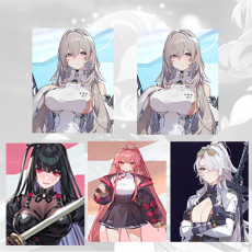 Asia| Sereniel + Sereniel + Rin + Mei Lin + Nine + Random 4-star character|Fast delivery