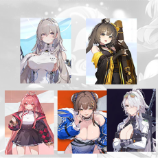 Asia| Sereniel + Veronica + Mei Lin + Yuki + Nine + Random 4-star character|Fast delivery
