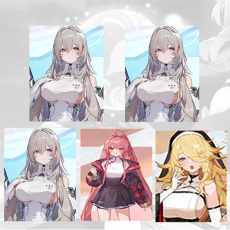Asia| Sereniel + Sereniel + Sereniel + Mei Lin + Aureia + Random 4-star character|Fast delivery