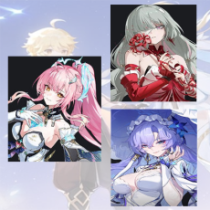 Asia lv 8| Aemeath + Phrolova + CantaRella | Random 4 stars |The novice pool is not used