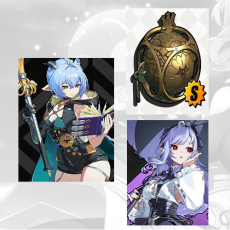 Asia|Female|lv 4-12| Lucia + Lucia Weapon + Vivian| Random 4 stars