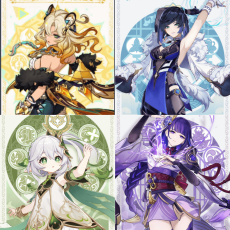 Asia|AR10|Xilonen+Nahida+Yelan+Raiden|4 5-star characters|8-15 four-star characters|No birthday set, no email bound|Able to explore 100% |can log in normally immediately|Genshin Impact