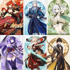 Asia|AR10|Mavuika+Neuvillette+Nahida+Raiden+Kazuha+Zhongli|6 5-star characters|8-15 four-star characters|No birthday set, no email bound|Able to explore 100% |can log in normally immediately|Genshin Impact