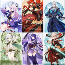 Asia|AR10|Mavuika+Citlali+Neuvillette+Nahida+Raiden+Kazuha|6 5-star characters|8-15 four-star characters|No birthday set, no email bound|Able to explore 100%|can log in normally immediately|Genshin Impact