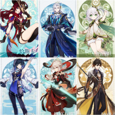Asia|AR10|Chasca+Neuvillette+Nahida+Yelan+Kazuha+Zhongli|6 5-star characters|8-15 four-star characters|No birthday set, no email bound|Able to explore 100%|can log in normally immediately|Genshin Impact