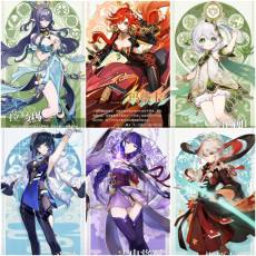 Asia|AR10|Lauma+Mavuika+Nahida+Yelan+Raiden+Kazuha|6 5-star characters|8-15 four-star characters|No birthday set, no email bound|Able to explore 100%|can log in normally immediately|Genshin Impact