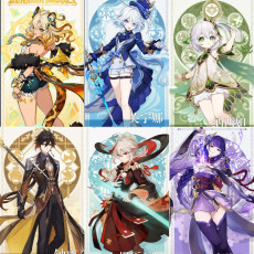 Asia|AR10|Xilonen+Furina+Nahida+Raiden+Kazuha+Zhongli|6 5-star characters|8-15 four-star characters|No birthday set, no email bound|Able to explore 100%|can log in normally immediately|Genshin Impact