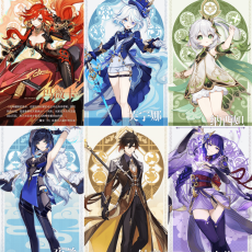 Asia|AR10|Mavuika+Nahida+Yelan+Raiden+Kazuha+Zhongli|6 5-star characters|8-15 four-star characters|No birthday set, no email bound|100% Exploration|Able to explore 100% |can log in normally immediately|Genshin Impact