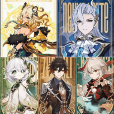 Asia|AR10|Xilonen+Zhongli+Nahida+Kazuha+Neuvillette|5 5-star characters|8-15 four-star characters|No birthday set, no email bound|Able to explore 100% |can log in normally immediately|Genshin Impact