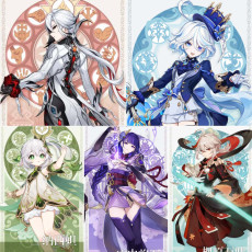 Asia|AR10|Arlecchino+Furina+Nahida+Kazuha+Raiden|5 5-star characters|8-15 four-star characters|No birthday set, no email bound|Able to explore 100% |can log in normally immediately|Genshin Impact