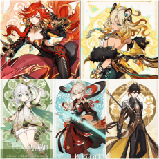 Asia|AR10|Mavuika+Xilonen+Nahida+Kazuha+Zhongli|5 5-star characters|8-15 four-star characters|No birthday set, no email bound|Able to explore 100%|can log in normally immediately|Genshin Impact