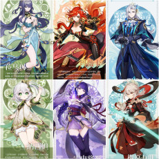 Asia|AR10|Lauma+Mavuika+Neuvillette+Nahida+Raiden+Kazuha|6 5-star characters|8-15 four-star characters|No birthday set, no email bound|Able to explore 100%|can log in normally immediately|Genshin Impact