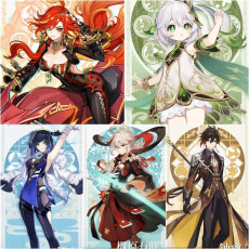 Asia|AR10|Mavuika+Nahida+Yelan+Kazuha+Zhongli|5 5-star characters|8-15 four-star characters|No birthday set, no email bound|Able to explore 100%|can log in normally immediately|Genshin Impact