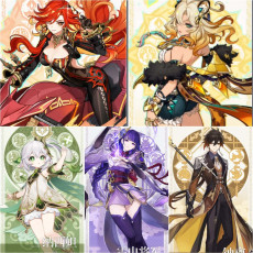 Asia|AR10|Mavuika+Xilonen+Nahida+Raiden+Zhongli|5 5-star characters|8-15 four-star characters|No birthday set, no email bound|Able to explore 100%|can log in normally immediately|Genshin Impact