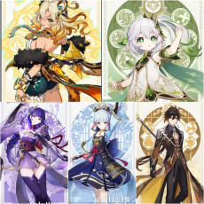 Asia|AR10|Xilonen+Nahida+Raiden+Ayaka+Zhongli|5 5-star characters|8-15 four-star characters|No birthday set, no email bound|Able to explore 100%|can log in normally immediately|Genshin Impact