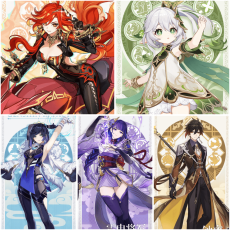 Asia|AR10|Mavuika+Nahida+Yelan+Raiden+Zhongli|5 5-star characters|8-15 four-star characters|No birthday set, no email bound|Able to explore 100%|can log in normally immediately|Genshin Impact