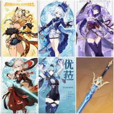 Asia|AR10|Xilonen+Furina+Raiden+Kazuha+Eula+Freedom-Sworn|5 5-star characters|8-15 four-star characters|No birthday set, no email bound|Able to explore 100%|can log in normally immediately|Genshin Impact