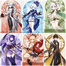 Asia|AR10|Arlecchino+Furina+Nahida+Raiden+Yomiya+Zhongli|6 5-star characters|8-15 four-star characters|No birthday set, no email bound|Able to explore 100%|can log in normally immediately|Genshin Impact