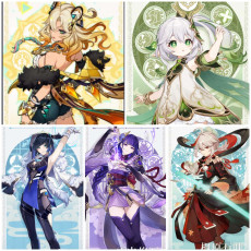 Asia|AR10|Xilonen+Nahida+Yelan+Raiden+Kazuha|5 5-star characters|8-15 four-star characters|No birthday set, no email bound|Able to explore 100%|can log in normally immediately|Genshin Impact