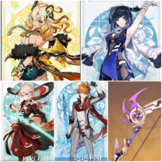 Asia|AR10|Xilonen+Yelan+Kazuha+Tartaglia+Thundering Pulse|4 5-star characters|8-15 four-star characters|No birthday set, no email bound|Able to explore 100%|can log in normally immediately|Genshin Impact