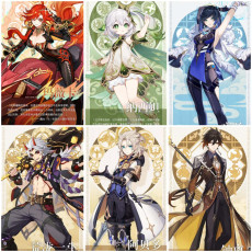 Asia|AR10|Mavuika+Nahida+Yelan+Arataki Itto+Albedo+Zhongli|6 5-star characters|8-15 four-star characters|No birthday set, no email bound|Able to explore 100%|can log in normally immediately|Genshin Impact