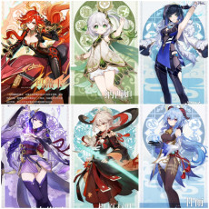 Asia|AR10|Mavuika+Nahida+Yelan+Raiden+Kazuha+Ganyu|6 5-star characters|8-15 four-star characters|No birthday set, no email bound|Able to explore 100%|can log in normally immediately|Genshin Impact