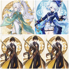 Asia|AR10|Zibai+Zhongli*C2+Furina|3 5-star characters|8-15 four-star characters|No birthday set, no email bound|Able to explore 100%|can log in normally immediately|Genshin Impact