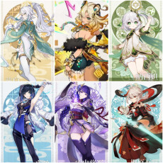 Asia|AR10|Zibai+Xilonen+Nahida+Yelan+Raiden+Kazuha|6 5-star characters|8-15 four-star characters|No birthday set, no email bound|Able to explore 100%|can log in normally immediately|Genshin Impact