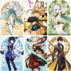 Asia|AR10|Zibai+Xilonen+Nahida+Yelan+Kazuha+Zhongli|6 5-star characters|8-15 four-star characters|No birthday set, no email bound|Able to explore 100%|can log in normally immediately|Genshin Impact