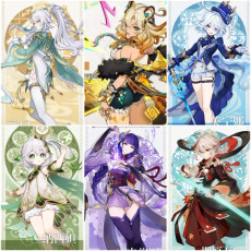 Asia|AR10|Zibai+Xilonen+Furina+Nahida+Raiden+Kazuha|6 5-star characters|8-15 four-star characters|No birthday set, no email bound|Able to explore 100%|can log in normally immediately|Genshin Impact