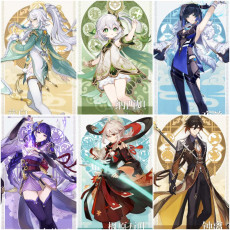 Asia|AR10|Zibai+Nahida+Yelan+Raiden+Kazuha+Zhongli|6 5-star characters|8-15 four-star characters|No birthday set, no email bound|Able to explore 100%|can log in normally immediately|Genshin Impact