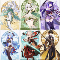 Asia|AR10|Zibai+Nahida+Raiden+Ganyu+Kazuha+Zhongli|6 5-star characters|8-15 four-star characters|No birthday set, no email bound|Able to explore 100%|can log in normally immediately|Genshin Impact