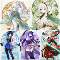 Asia|AR10|Zibai+Nahida+Yelan+Raiden+Kazuha|5 5-star characters|8-15 four-star characters|No birthday set, no email bound|Able to explore 100%|can log in normally immediately|Genshin Impact