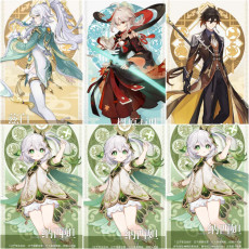 Asia|AR10|Zibai+Nahida*C2+Kazuha+Zhongli|4 5-star characters|8-15 four-star characters|No birthday set, no email bound|Able to explore 100%|can log in normally immediately|Genshin Impact
