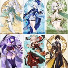 Asia|AR10|Zibai+Furina+Nahida+Raiden+Kazuha+Zhongli|6 5-star characters|8-15 four-star characters|No birthday set, no email bound|Able to explore 100%|can log in normally immediately|Genshin Impact