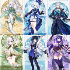 Asia|AR10|Zibai+Furina+Neuvillette+Nahida+Yelan+Raiden|6 5-star characters|8-15 four-star characters|No birthday set, no email bound|Able to explore 100%|can log in normally immediately|Genshin Impact