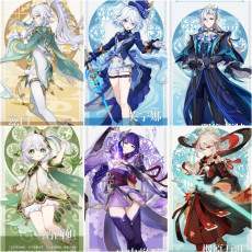 Asia|AR10|Zibai+Furina+Neuvillette+Nahida+Raiden+Kazuha|6 5-star characters|8-15 four-star characters|No birthday set, no email bound|Able to explore 100%|can log in normally immediately|Genshin Impact