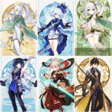 Asia|AR10|Zibai+Furina+Nahida+Yelan+Kazuha+Zhongli|6 5-star characters|8-15 four-star characters|No birthday set, no email bound|Able to explore 100%|can log in normally immediately|Genshin Impact