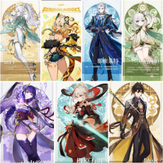 Asia|AR10|Zibai+Xilonen+Neuvillette+Nahida+Raiden+Kazuha+Zhongli|7 5-star characters|8-15 four-star characters|No birthday set, no email bound|Able to explore 100%|can log in normally immediately|Genshin Impact