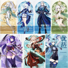 Asia|AR10|Zibai+Furina+Neuvillette+Nahida+Raiden+Kazuha+Eula|7 5-star characters|8-15 four-star characters|No birthday set, no email bound|Able to explore 100%|can log in normally immediately|Genshin Impact