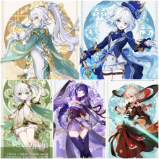 Asia|AR10|Zibai+Furina+Nahida+Raiden+Kazuha|5 5-star characters|8-15 four-star characters|No birthday set, no email bound|Able to explore 100%|can log in normally immediately|Genshin Impact