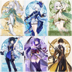 Asia|AR10|Zibai+Furina+Nahida+Yelan+Raiden+Zhongli|6 5-star characters|8-15 four-star characters|No birthday set, no email bound|Able to explore 100%|can log in normally immediately|Genshin Impact