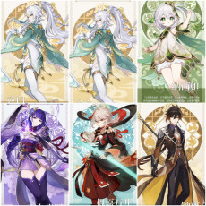 Asia|AR10|Zibai*1C+Nahida+Raiden+Kazuha+Zhongli|5 5-star characters|8-15 four-star characters|No birthday set, no email bound|Able to explore 100%|can log in normally immediately|Genshin Impact